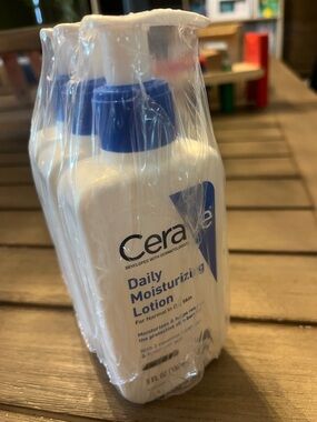 CeraVe Daily Moisturizing Lotion 3 Bottle Bundle (5 oz each)